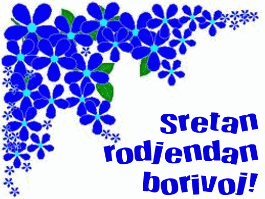 Sretan rođendan borivoj!