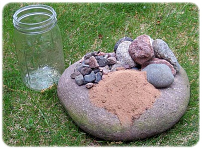 Jeste li posložili svoje kamenje, kamenčiće i pijesak?