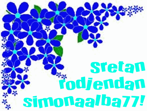 Sretan rođendan simonaalba77!