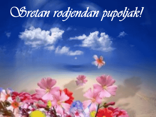 Sretan rođendan pupoljak!