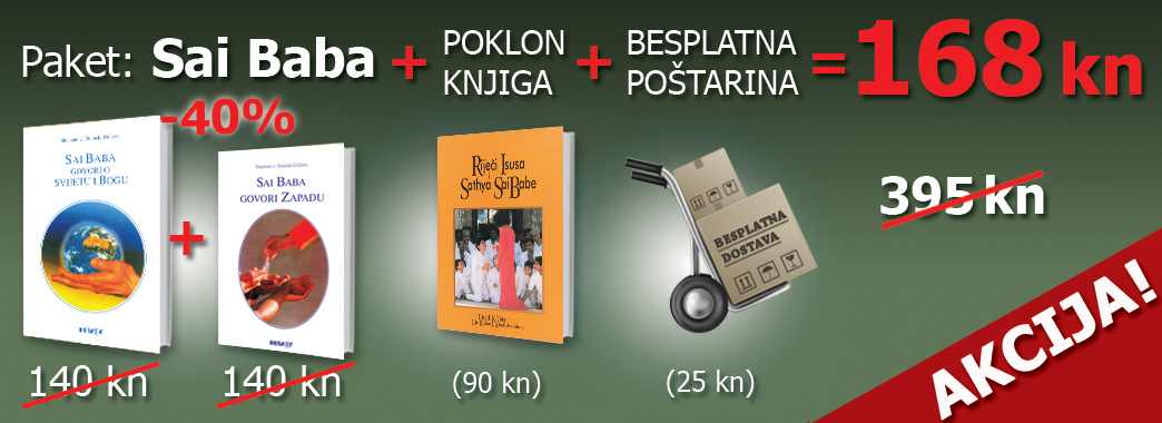 Paket Sai Baba + poklon knjiga + besplatna poštarina