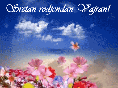 Sretan rođendan vajran!