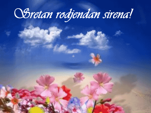 Sretan rođendan sirena!