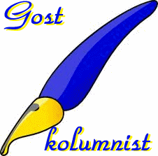 Prvi Gost kolumnist: LannaKot 25.8 - 8.9. 2013....