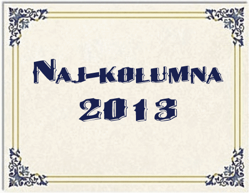 Naj-kolumna u 2013.g.