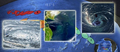 Super moćni oceanski virovi „crne rupe“ snimljeni satelitom