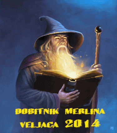 Dobitnik MERLINA u veljači 2014.g...