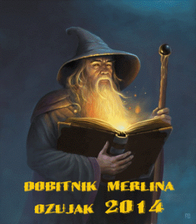 Dobitnik MERLINA u ožujku 2014.g...