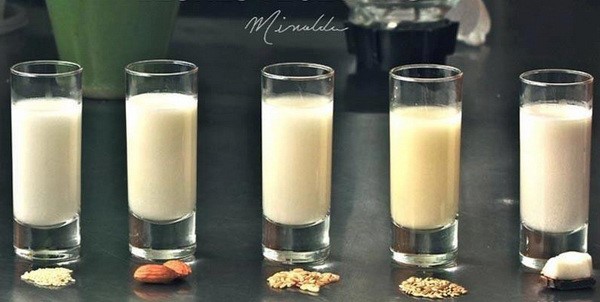 Recepti za deset vrsta biljnih mleka
