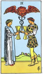 TAROT RAZINE SVIJESTI - Dvojka pehara