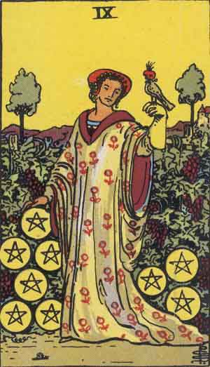 Tarot - IX. DEVETKA NOVČIĆA
