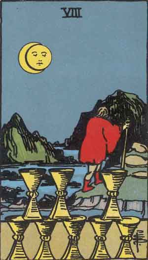 TAROT RAZINE SVIJESTI - Osmica pehara