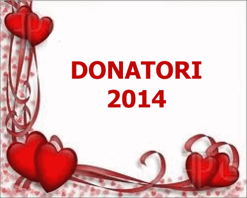 DONATORI 2014