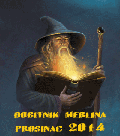 Dobitnik MERLINA u prosincu 2014 g...