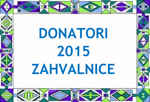 Zahvalnice našim donatorima u 2015 g....