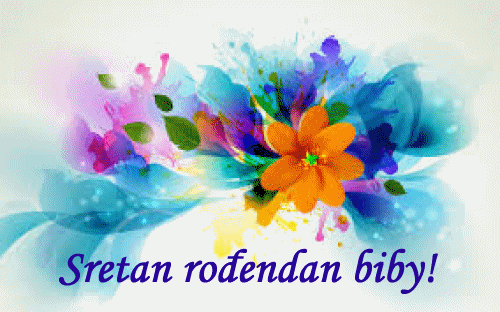 Sretan rođendan biby!