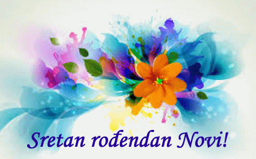 Sretan rođendan Novi!