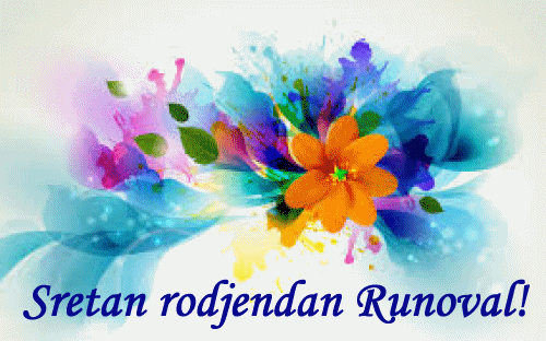Sretan rođendan Runoval!