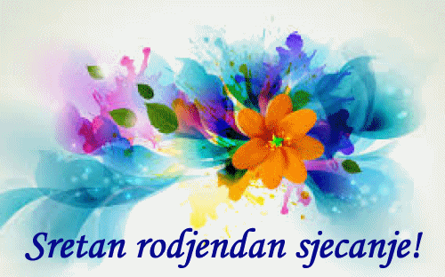 Sretan rođendan sjecanje!