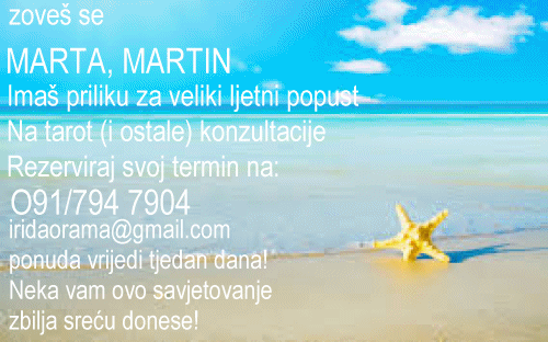 Neka ti tvoje ime sreću donese! - MARTA, MARTIN