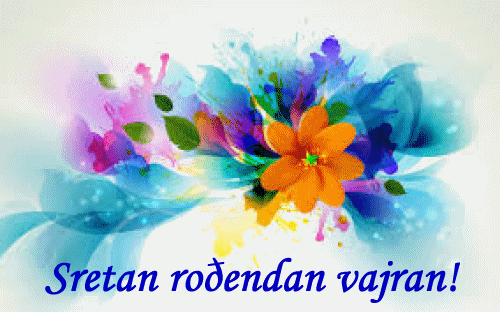 Sretan rođendan vajran!