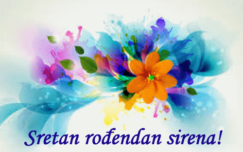 Sretan rođendan sirena!