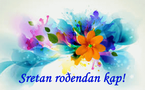 Sretan rođendan kap!