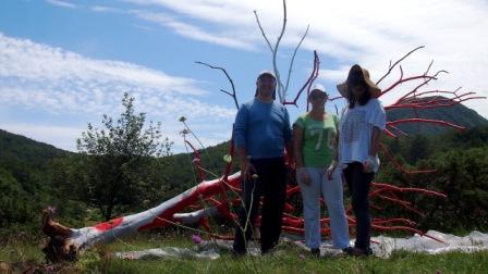 Volonterke Parka prirode Učka na Land art stazi