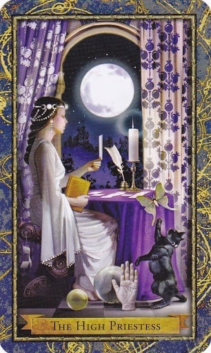 Čarobnjački tarot - Visoka svećenica (Profesorica proricanja, zaštitinica proroka)