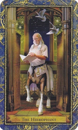 Čarobnjački tarot - Papa (Profesor mitologije)
