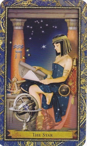 Čarobnjački tarot - Zvijezda (Profesor astronomije, zaštitnica astrologije)