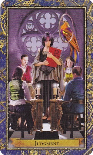 Čarobnjački tarot – Sud  (Učitelj, Ispitivač, Nadzor, završni ispit)