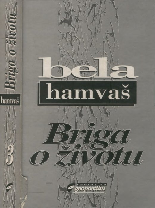 BRIGA O ŽIVOTU - Bela Hamvas