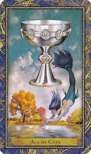 Čarobnjački tarot - As pehara (Snaga čuda - emocionalni svijet)