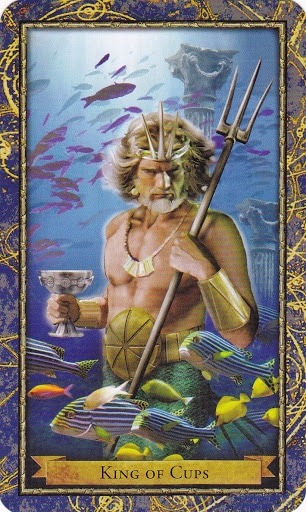 Čarobnjački tarot - Kralj pehara (Vladar Država - inteligencija, iskustvo, vlast)