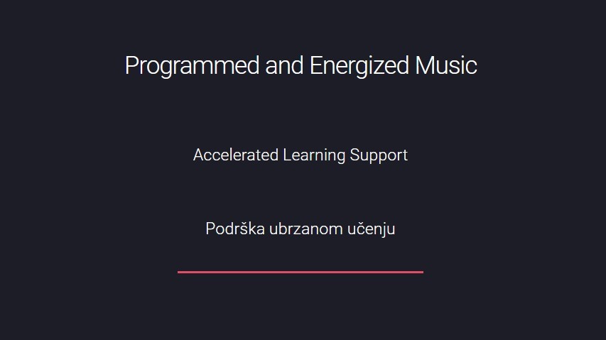 Podrška ubrzanom učenju ...