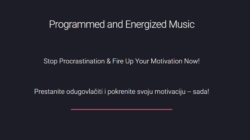 Prestanite odugovlačiti i pokrenite svoju motivaciju ...