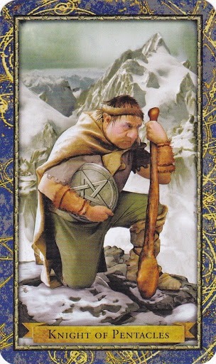 Čarobnjački tarot - Vitez diskova (Heroj Zemlje) - sporost, inertnost