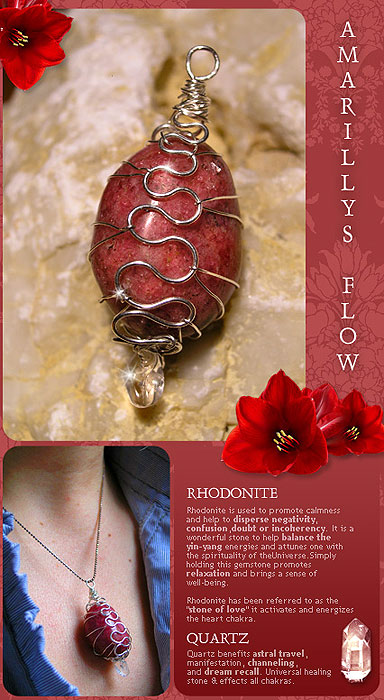 Terapeutski nakit - Kristalni privjesak - Crveni kamen ljubavi i balansa
