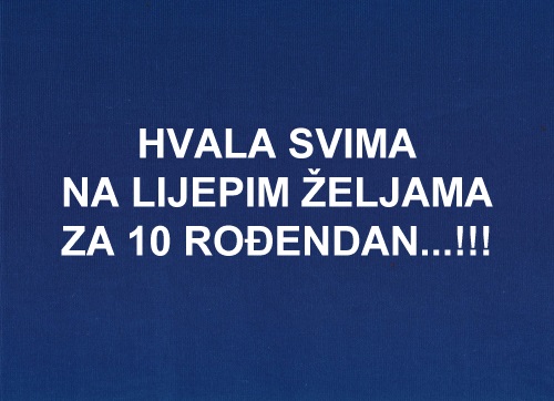 Rođendanska zahvalnica