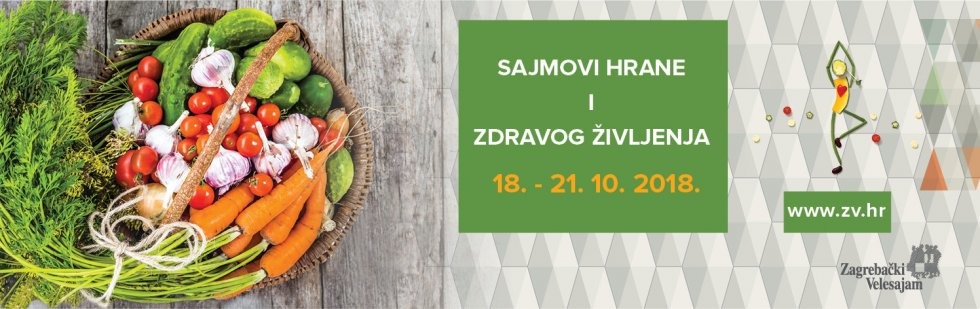 Sajmovi hrane i zdravog življenja 2018 - rok za slanje prijava