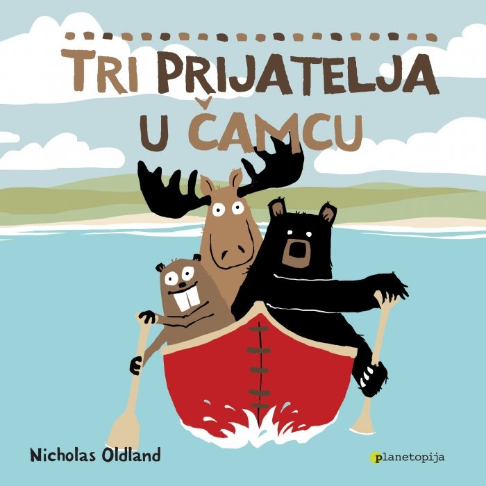 Nakon Mede koji voli grliti stigla nova Panetopijina slikovnica: Tri prijatelja u čamcu