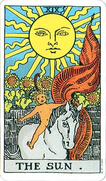 TAROT- RAZINE SVIJESTI - Sunce