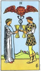 TAROT- RAZINE SVIJESTI - Dvojka pehara