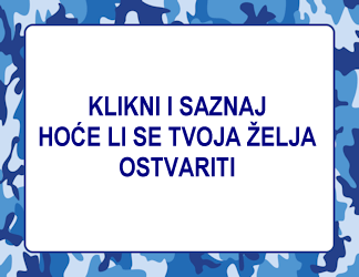 OSTVARENJE ŽELJA - klikalica; besplatni odgovori