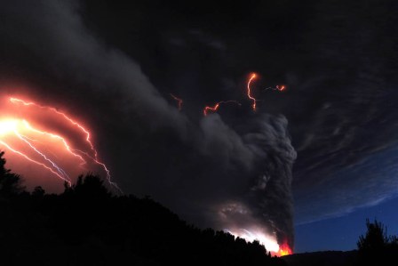 Chilean volcano pictures