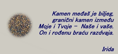 Kamen međaš...