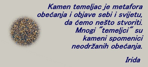 Kamen temeljac...