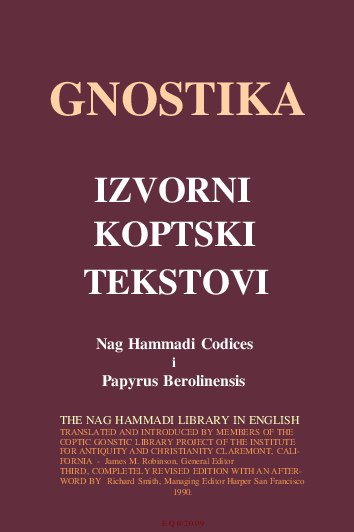 Gnostika - Izvorni Koptski  Tekstovi