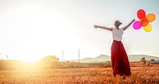 Život je igranje na suncu i svaki dan može biti radostan